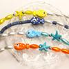Jewelry Fish Pendant Necklace Bohemia Beads Chain Choker Trendy Mini Fish Necklace  Summer