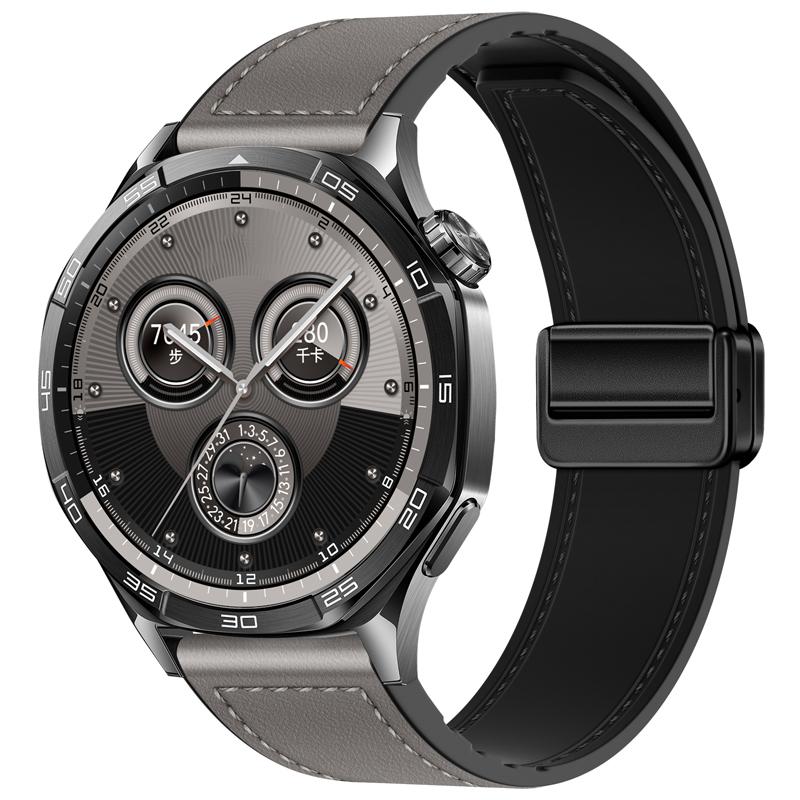 22 мм 20 мм кожаный силиконовый ремешок для Huawei Watch GT6/GT6 Pro/5/GT5 GT4 3 46 мм Сменный браслет для Amazfit Bip 6/GTR/GTS4