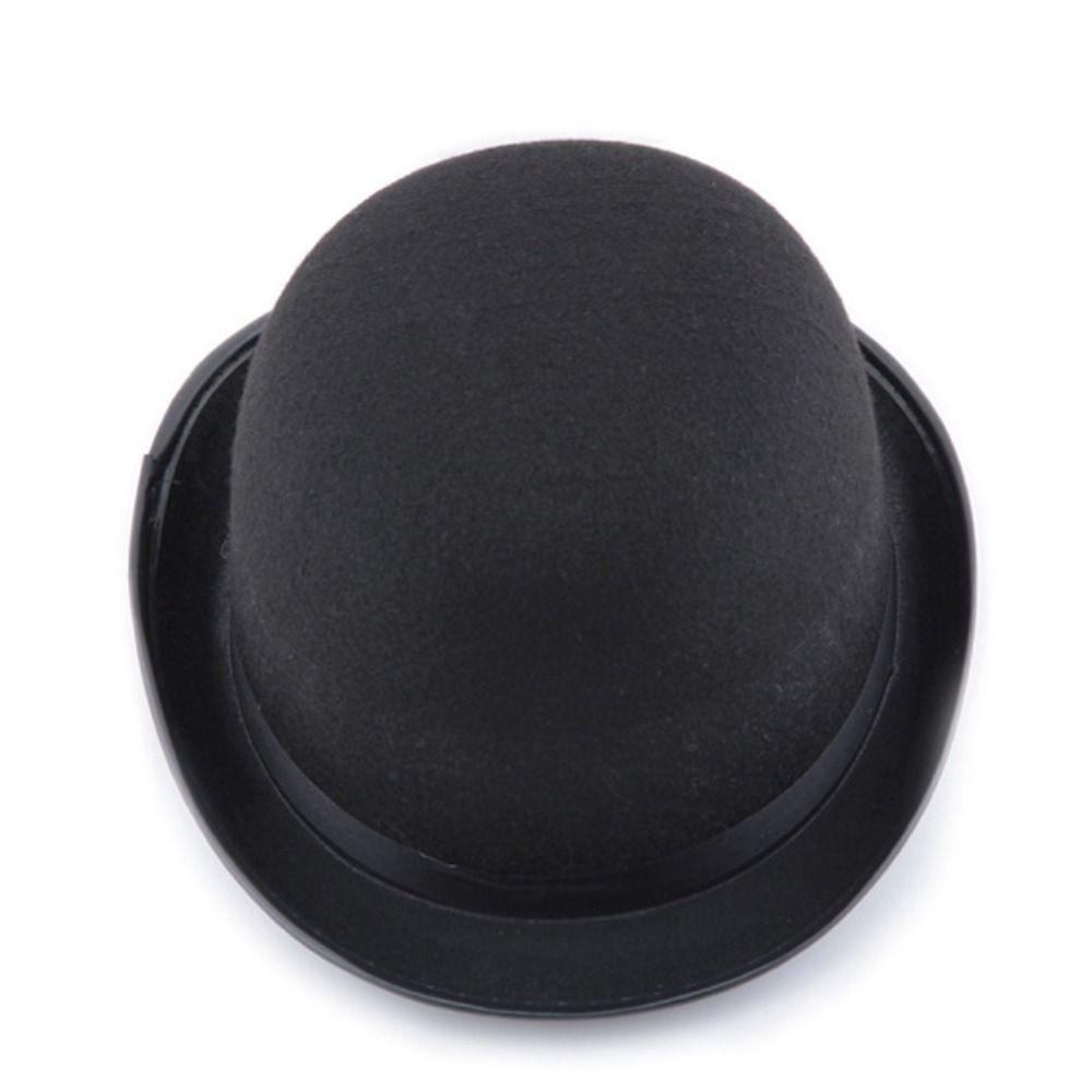 Role Play Magician Top Hat Halloween Props Bowler Top Hat Retro Top Cap  Party Supplies