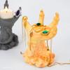 3D подсвечник в виде драконьего когтя силиконовая форма DIY череп змея орлиный коготь гипсовая цементная форма ювелирная стойка смоляные формы настольный декор