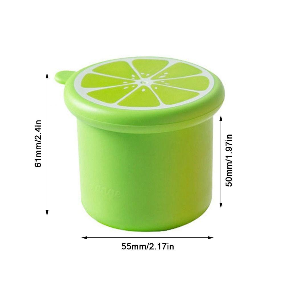 6pcs With Lid Ice Cube Mould Ice Cube Maker Convenient Cylindrical Ice Maker Home