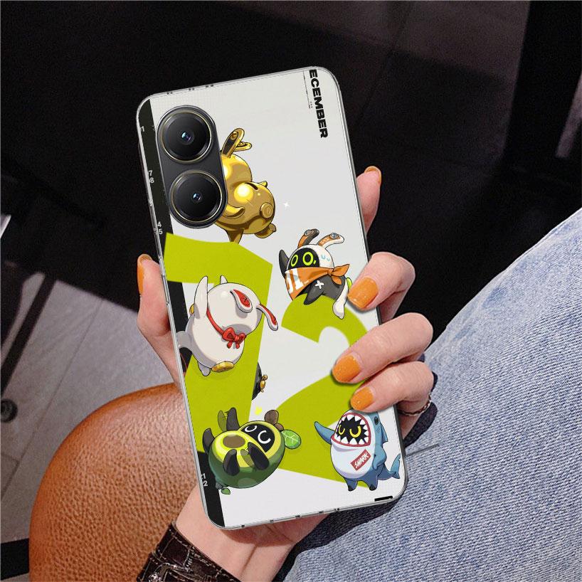 Zenless Zone Zero ZZZ Чехол для телефона Bangboo для Xiaomi Poco X7 X6 X5 Pro F7 Ultra Redmi 15C 15 13C 13 12C 12 10 10A 10C 9 9A 9C 9T