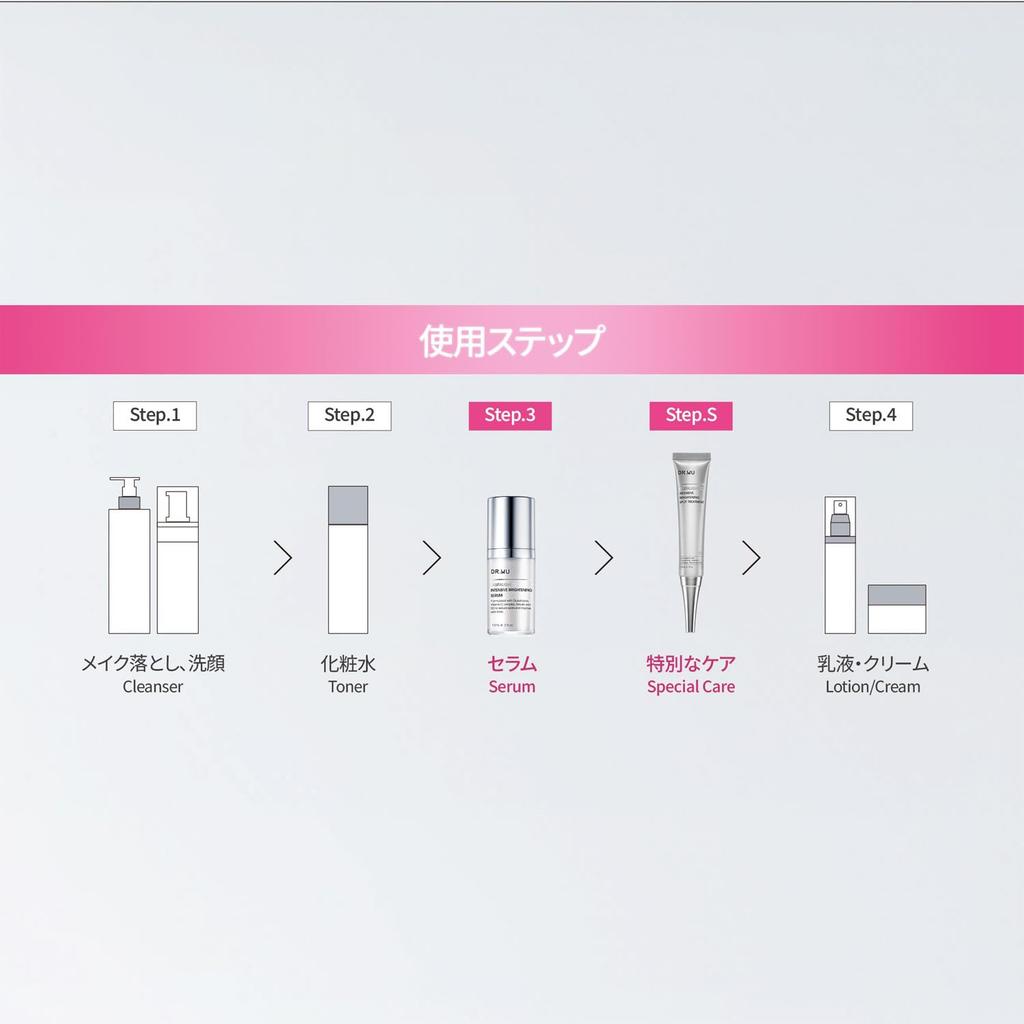 Glutalite C Intensive Brightening Serum Vitamin C Moisturizing for Sensitive Age and Freckles DR.WU [Whitening Serum] Tone-up Dullness, Skin, Dryness,