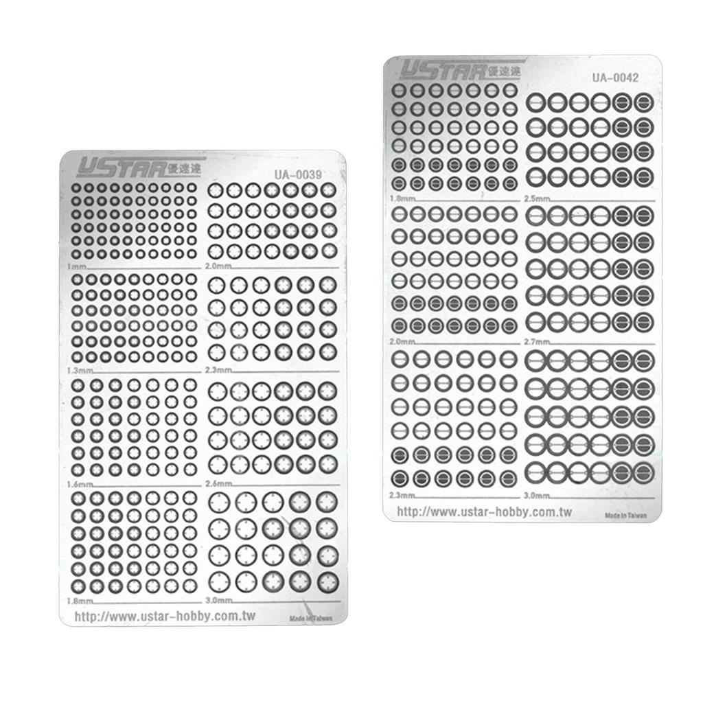 Felimoa Detail-Up Parts for Plastic Model Kits, Set of 2