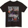 SLAM Magazine Vintage 90s Thunder Pattern Shirt Cotton Unisex Crew Neck Short Sleeve Vintage Basketball Design