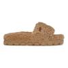 UGG Кроссовки женские Cozetta Curly Slipper Chestnut Brown 1130838-CHE