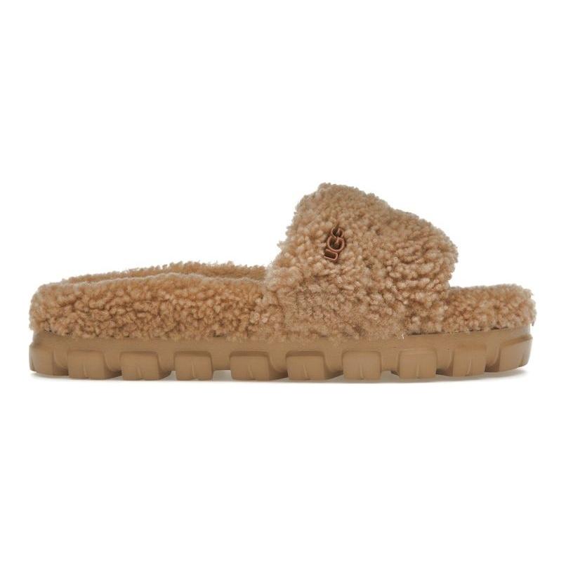 UGG Кроссовки женские Cozetta Curly Slipper Chestnut Brown 1130838-CHE