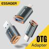 Essager USB3.0 OTG адаптер Type-C USB-A Micro Female на USB Micro iP Type-C Male конвертер для Macbook Xiaomi iPhone OTG адаптер