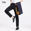Мужские брюки Yalv из ледяного шелка прямого кроя в стиле business casual