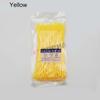 100pcs Self-locking Nylon Small Cable Ties Width 2.0mm 3x150mm Zip Tie Wire Cords Fastens Red Yellow Blue Brown Black White Grey