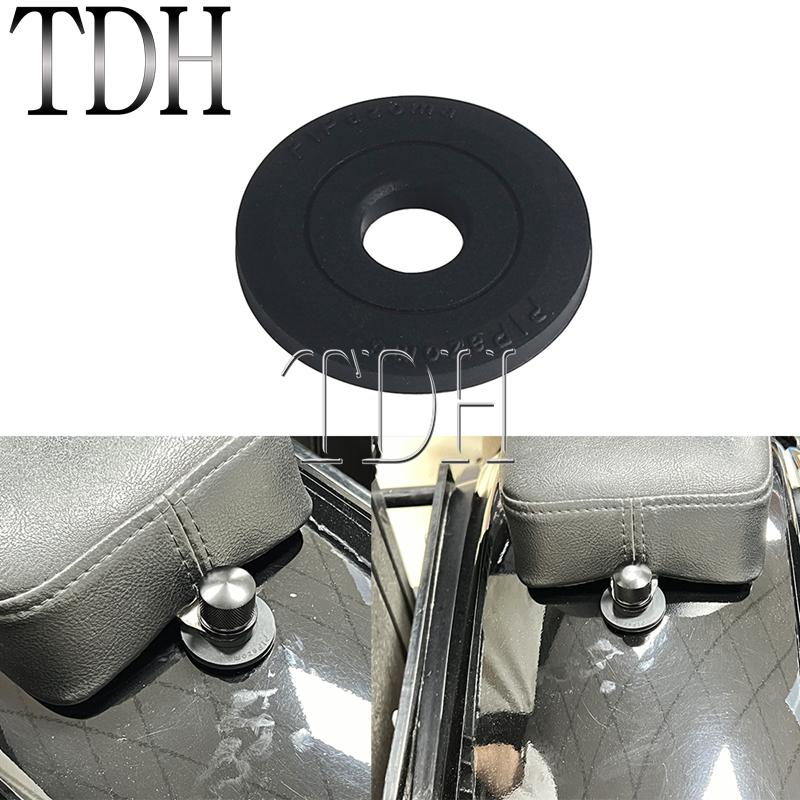 Резиновая прокладка заднего крыла сиденья водителя, крепление защитное для Harley Sportster Iron 1200 883 Fat Street Bob FXBB CVO Road Glide