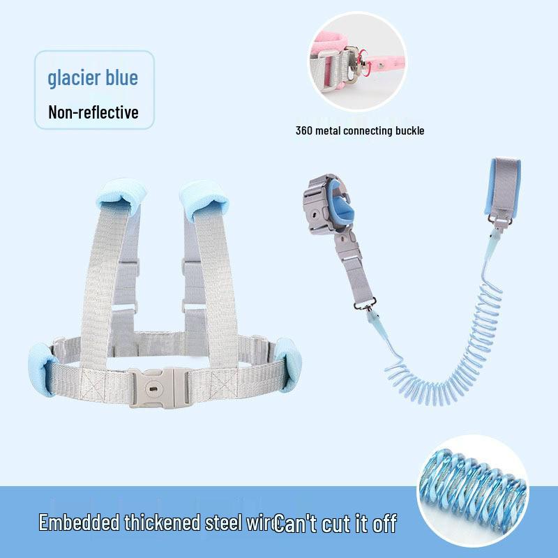Infant & Toddler Anti-Lost Strap: Dual-Use Safety Harness & Traction Rope for Outdoor Use