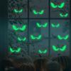 Funny Bat Fluorescence Wall Decal Cartoon PVC Halloween Luminous Stickers Waterproof Cute Night Glow Bat Decal Fashion