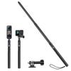 Селфи-палка 51 дюйм для Insta360 X5 X4 Air Go Luna Ultra Алюминиевая Невидимая для GoPro13/12 Mission для DJI Osmo Nano Action 6 5 4 Pocket 4 3 Аксессуары