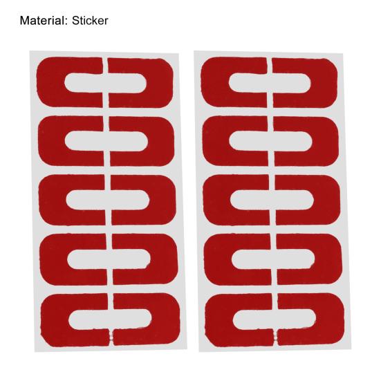 50 Pcs/Set Anti Overflow Nail Polish Exquisite Professional No Pungent Smell Fashion Waterproof Easy To Peel Spill Prevention Sticker for Girls