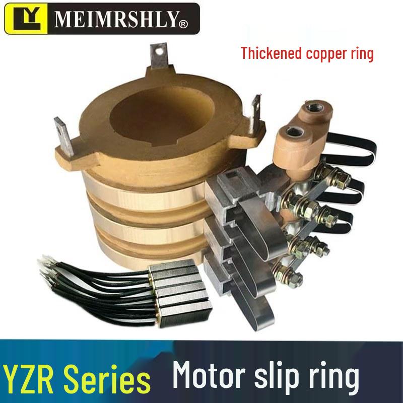 YZR J164 Generator Carbon Brush Accessory with Copper Frame and Wire Lug