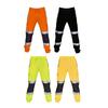 Светоотражающие защитные брюки, светоотражающие зоны на 360 градусов, высокая видимость, ночные уличные строительные рабочие, ночные смены, бег, велоспорт, брюки