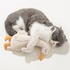 Плюшевая игрушка с кошачьей мятой, с шуршащей бумагой, дизайн: Лиса и Гусь. Мягкая, безопасная для кожи, интерактивная игрушка для кошек для снятия тревожности, для самостоятельной игры