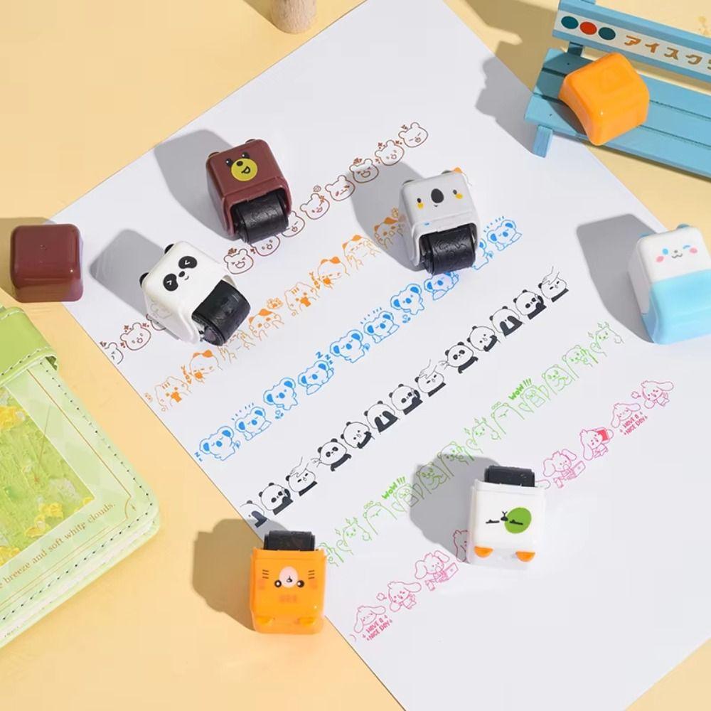 Drawing Doodle Graffiti Cartoon Roller Seal Painting Graffiti Gifts Toy Scrapbooking