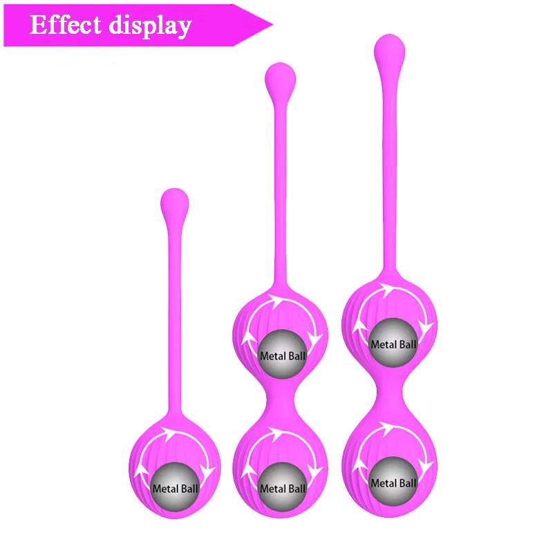 Silicone Smart Ball Kegel Ball Ben Wa Ball Vagina Tighten Exercise Machine Vaginal Geisha Ball Sex Toys for Women