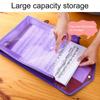 PVC Bag Stationery Storage Pouch File Organizer Envelope Folder A4 File Folders Document Bag