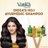 Dabur Vatika Ayurvedic Shampoo 640ml | With 10 Natural Ingredients | Nourishing Cleanser For Strong, Healthy, Shiny Hair | Suitable For All Hair Types