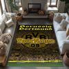 Borussia Dortmund Customized Name Area Rug Perfect for Foyer Kitchen Hallway Entryway Antislip Carpet Decorate Offices Gift for Festivals
