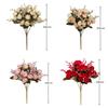 Fabric Rose Flower For Living Room Outdoor Wedding Event Decoration Fashion