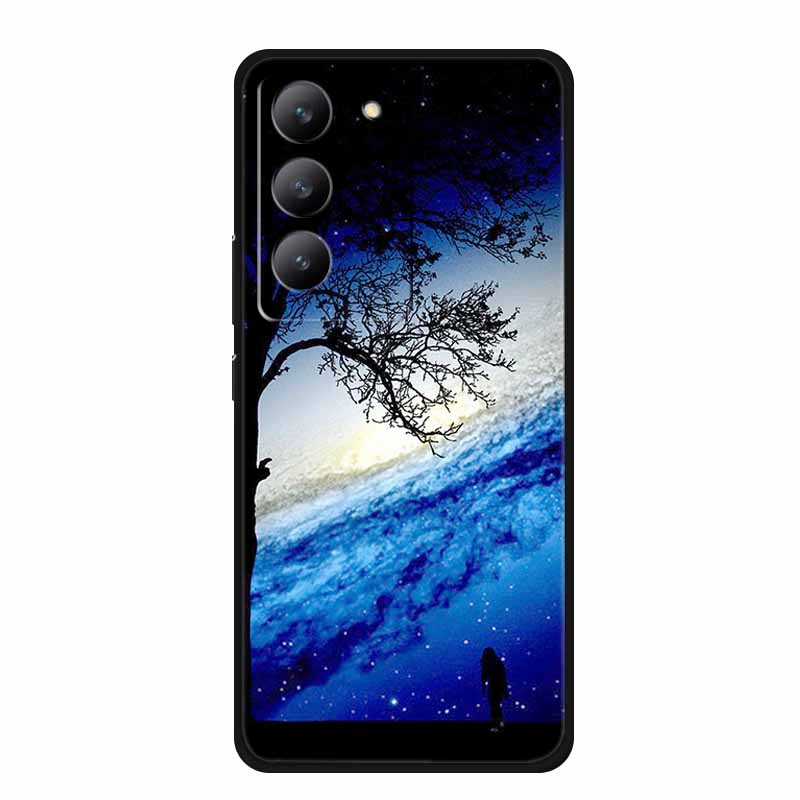 Phone Case For Redmi 15 4G Back Cover Case 6.9" Shockproof Black Silicone Soft Coque For Xiaomi Redmi 15 Case Redmi15 Funda Para