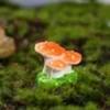 Милый смоляной кролик, фигурки в виде ландшафтных моделей, настольный декор, миниатюрные ёжики, горшечные цветы, декор для волшебного сада