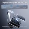 K89/K75 Lavalier Business Bluetooth 5.4 беспроводная гарнитура разговор/музыка 20H ЖК-цифровой дисплей HIFI наушники с микрофоном шумоподавление