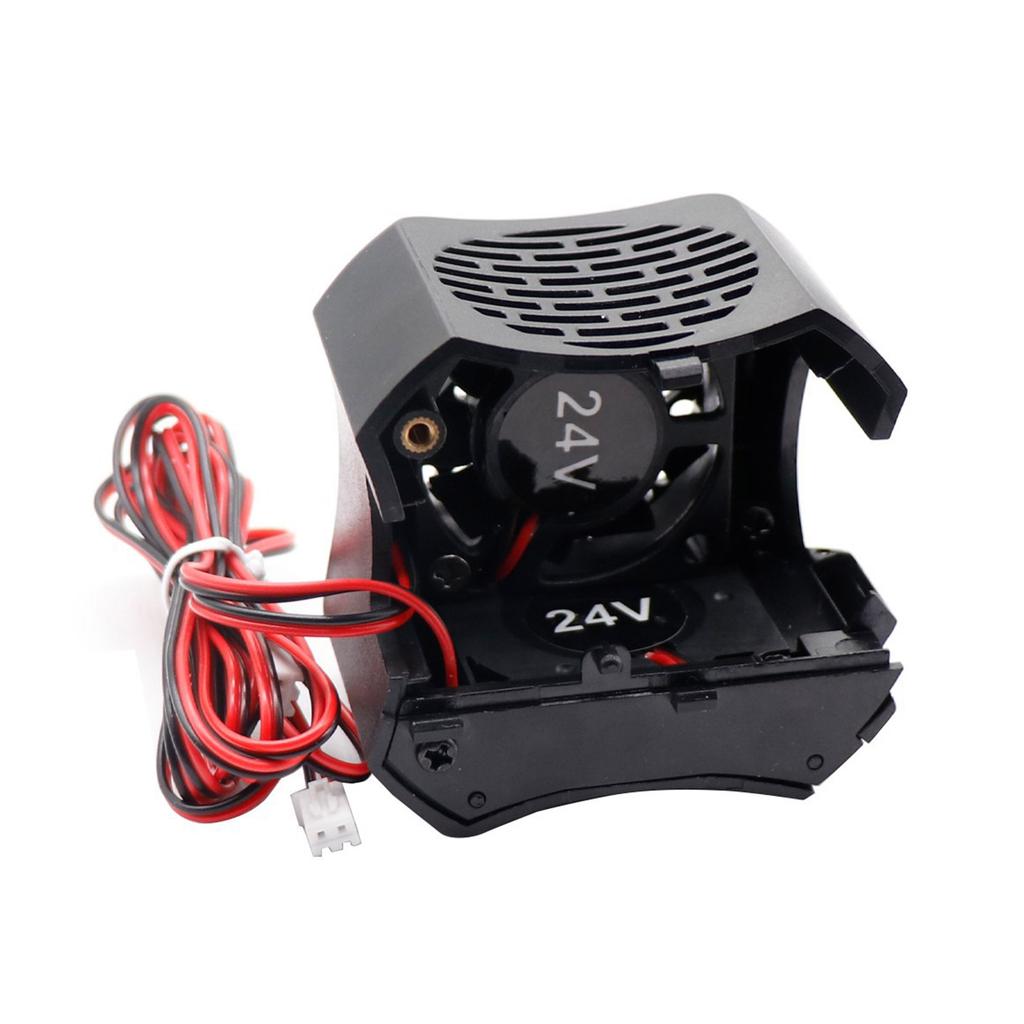 Комплект горячего конца 3D-принтера для Ender3 v2 Полный набор сопла Пластиковый комплект крышки вентилятора Деталь 3D-принтера Собранные аксессуары