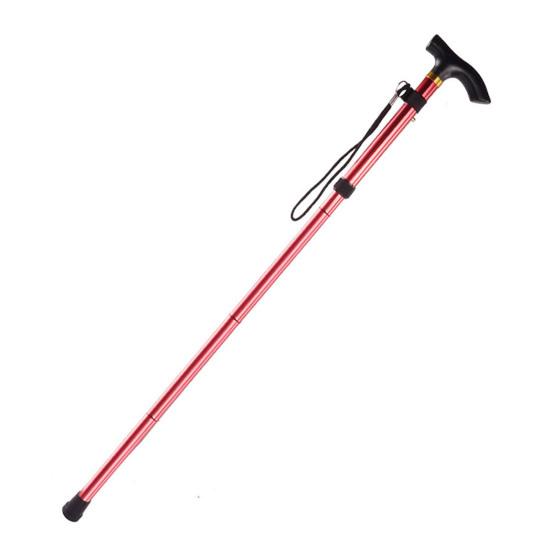 Складная походная палка для отдыха на открытом воздухе с эргономичной ручкой, портативная, легкая, для мужчин, женщин, пожилых людей, дорожная складная трость для скалолазания