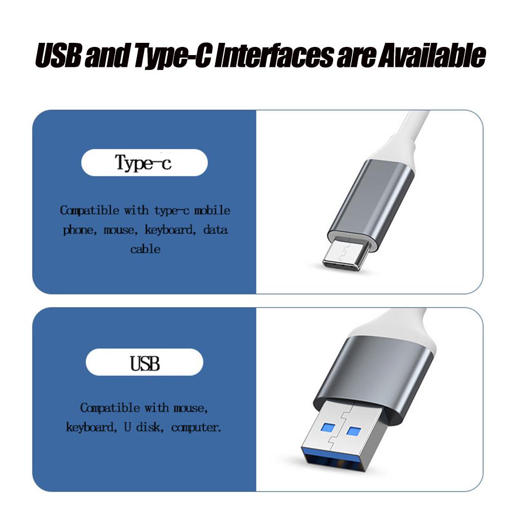 4-портовый концентратор USB 3.0 USB-концентратор Высокоскоростной разветвитель типа c 5 Гбит/с для ПК Компьютерные аксессуары Многопортовый концентратор 4 порта USB 3.0 2.0