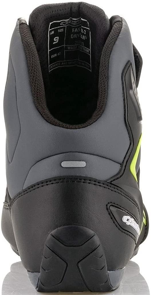 Велосипедные туфли Alpinestars Flow FASTER3 DRYSTAR Shoes 1691600204 Черный/Серый/Желтый 9/26.5 см (254 0719)