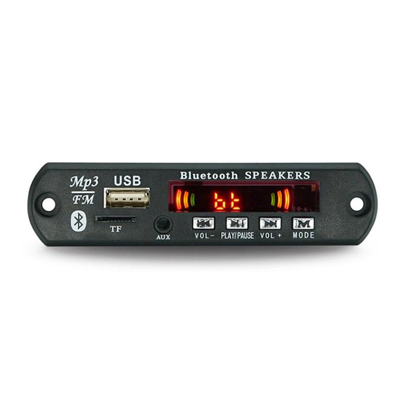 New Wireless Bluetooth 5.0 5V MP3 Board Car Audio USB TF FM Radio Module MP3 Player with Remote Control