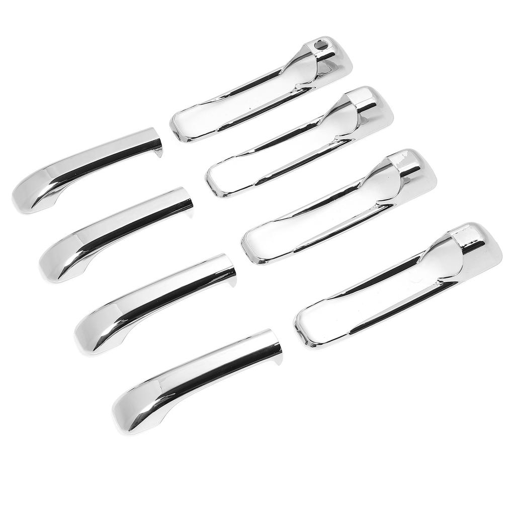 Хромированные накладки на дверные ручки Глянцевый стильный комплект накладок на наружные дверные ручки для 1500 2500 3500 2009