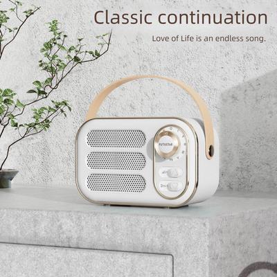 «2024 DW13 Ретро Bluetooth-динамик: Модный, креативный, мини, беспроводной и портативный для автомобилей.
