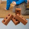 4 Pieces Foam Building Blocks for Kids Brick Lightweight Thick Educational Soft Stacking