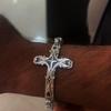 Fashion With 8mm Thick Man Trendy Emperor Chain Cross Bracelet Personalized Fashion Thick Stainless Steel