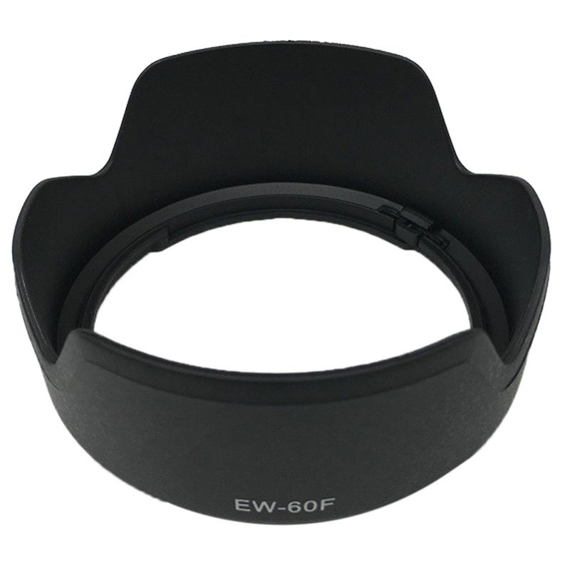1Pc Black Plastic EW-60F Lens Hood For EF-M 18-150 Mm F/3.5-6.3 IS STM Lens
