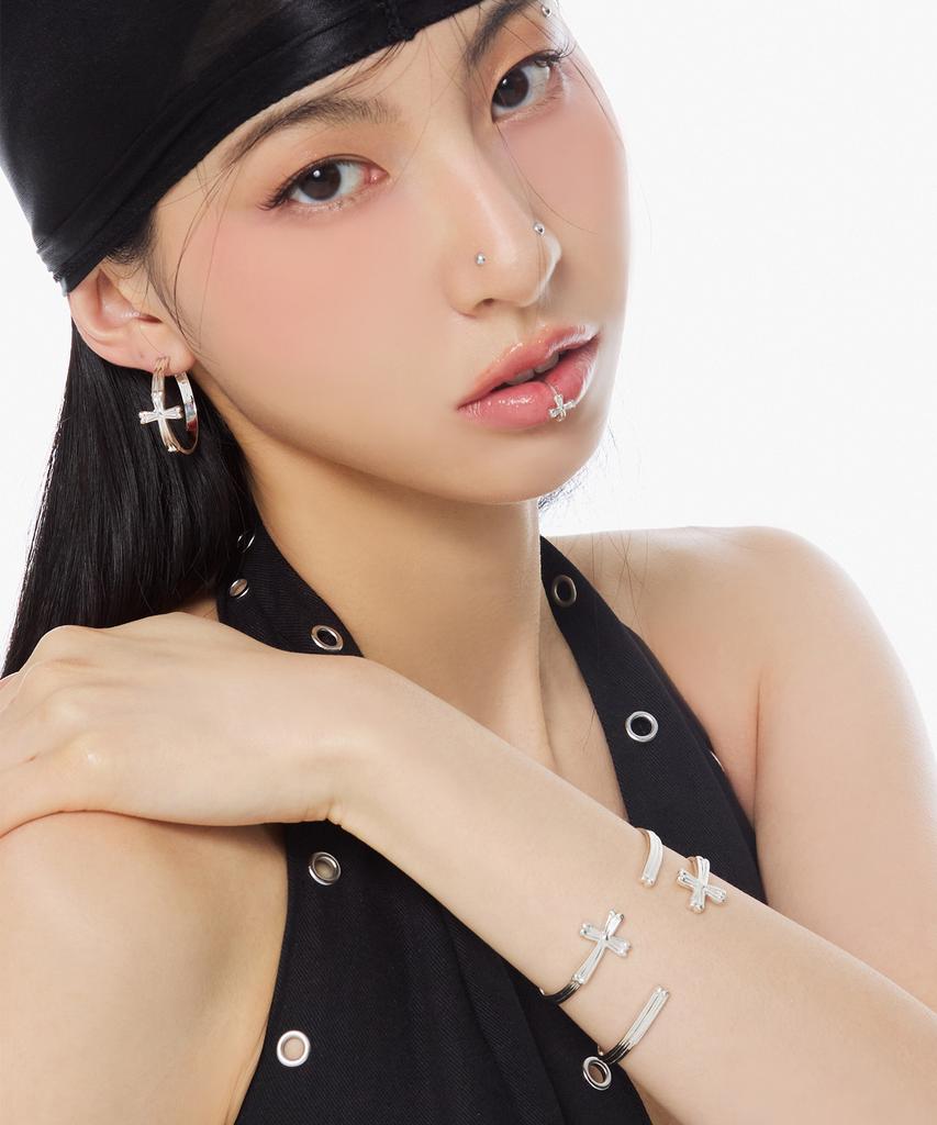 Nimbus Shine Cross Bangle