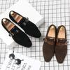 Men Luxury Moccasins Shoes Men Suede Leather Loafers Shoes Slip On Driving Loafers for Male Italy Designer Shoes Plus Size 47 48