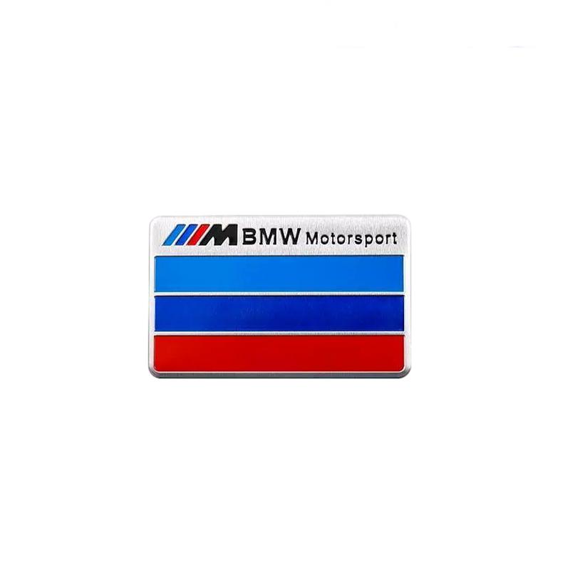 AALN1 3D Aluminum Car Badge Sticker Body Trunk Decoration Decal Modification Accessories For BMW E36 E46 E90 E60 E39 F30 F10 F20 X5