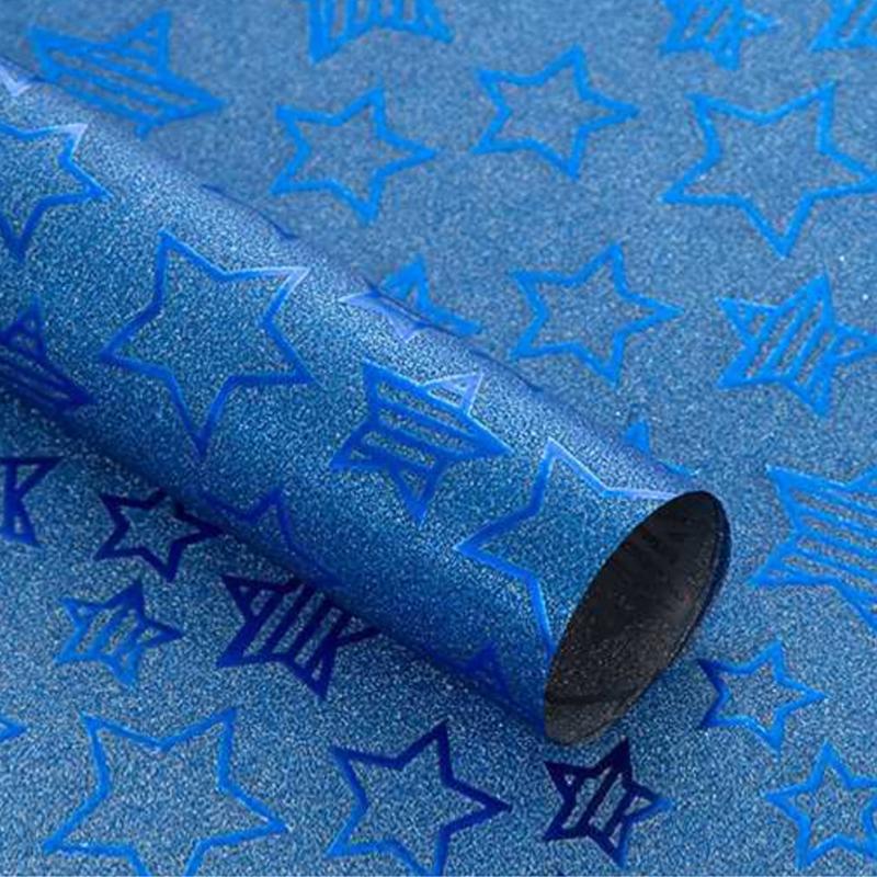 Пятиконечная звезда цветная подарочная упаковочная бумага День святого Валентина Юбилей День рождения Упаковочная бумага Водонепроницаемая книжная бумага