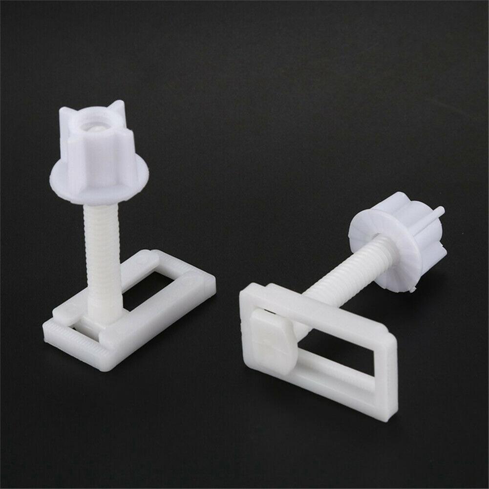 Винты для крышки унитаза 2*Скользящие пластины 2*Шайбы Аксессуары