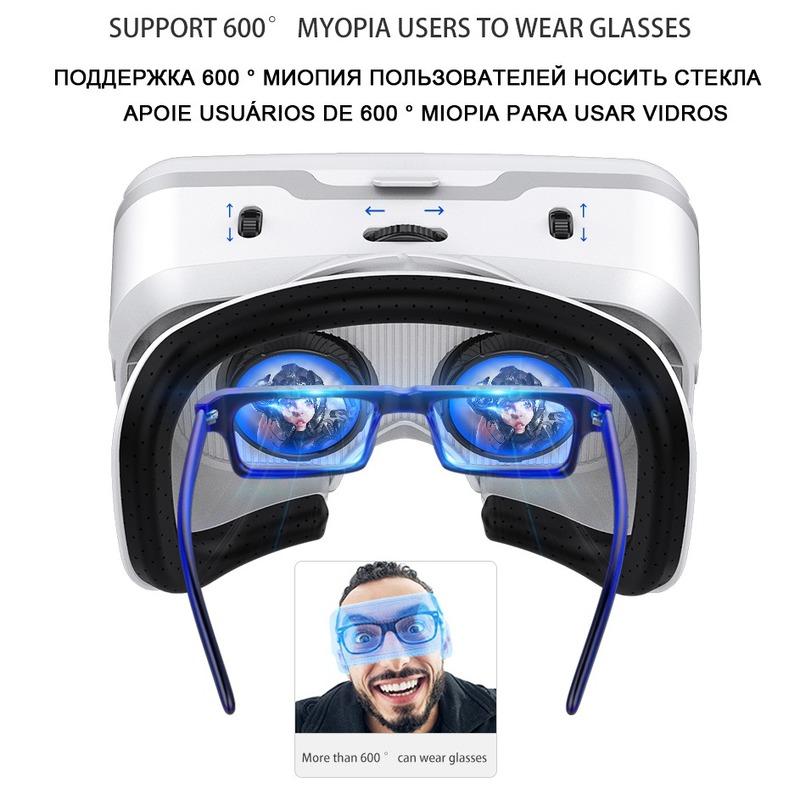 VR/дистанционный шлем 3D очки гарнитура виртуальной реальности для смартфона видеоигры Viar бинокль полные комплекты