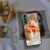 Чехлы для телефона с хомяками в шляпах и ушами для Samsung Galaxy S22 S25 Ultra S21 S10 Plus S26 Edge S20 S23 S24 FE Силиконовый
