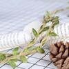 5/10M Home Craft Ribbon Wedding Decal Burlap Rope Artificial Leaf Natural Hessian Jute Twine