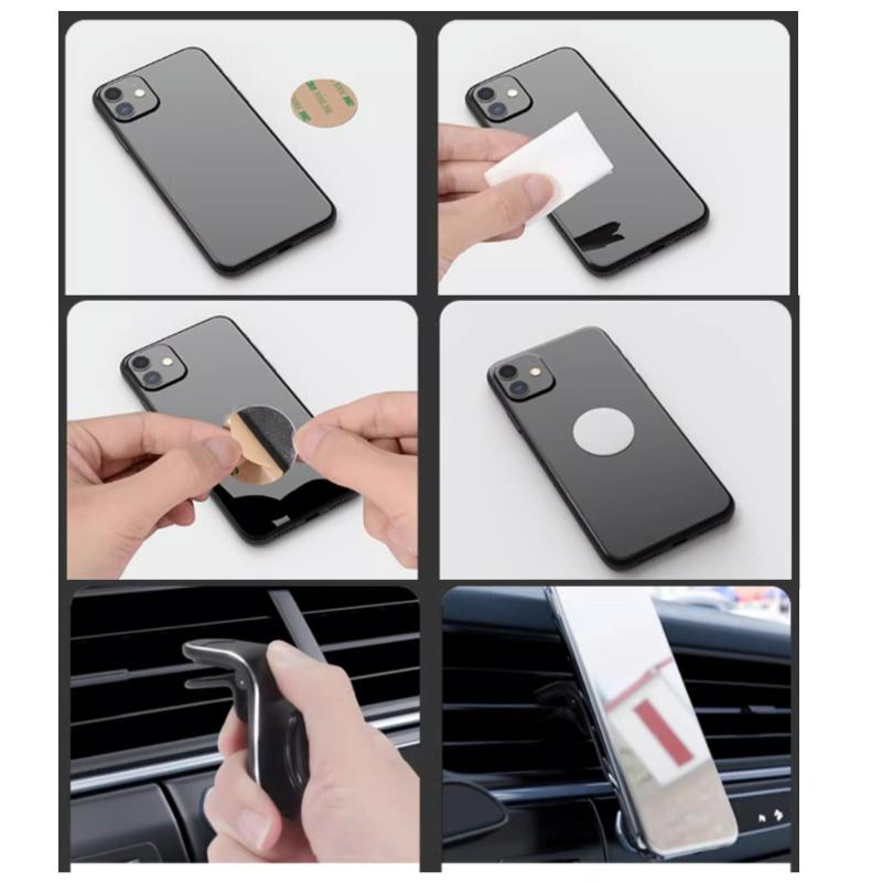 1 шт. Креативный металлический магнитный держатель для телефона в автомобиль с вращением на 360°, крепление-клипса для вентиляционного отверстия, подставка, держатель для GPS-навигации для смартфонов